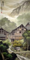 Ein Bauernhaus - Chinesische Malerei