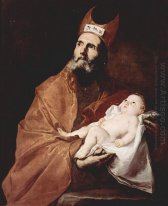 San Simeón con el Niño Jesús