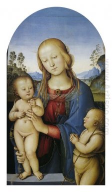 Madonna mit Kind und Johannes 1485