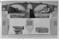 The Roman Antiquities T 4 Plate Xviii Inscriptions In Bridge Of