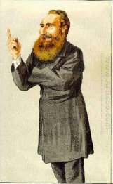 Caricature Of Anthony John Mundella