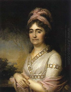 Porträt von Martha Arbeneva 1798