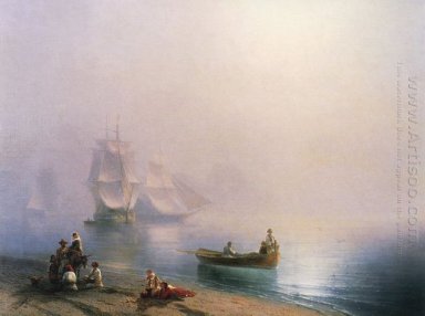 Mattina nella baia di Napoli 1873