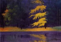 Der See im Bois de Boulogne 1921