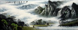 Mountains and water - Chinese Painting