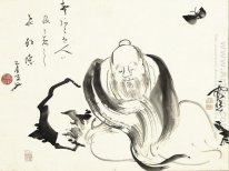 Zhuangzi dreaming of a butterfly (or a butterfly dreaming of Zhu