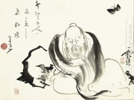 Zhuangzi dreaming of a butterfly (or a butterfly dreaming of Zhu