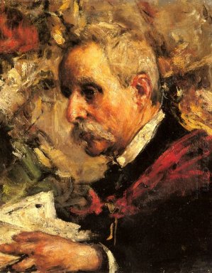 Un portrait du père de l\'artiste