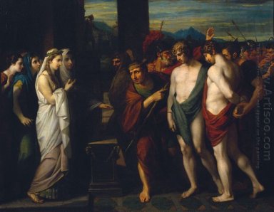 Pylades Dan Orestes Dibawa Sebagai Korban Sebelum Iphigenia