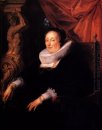 Retrato de la esposa de Johan Wierts 1635