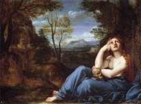 the penitent magdalen in a landscape