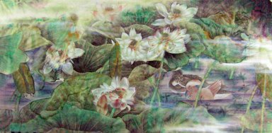 Lotus - pittura cinese