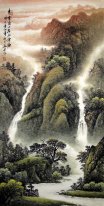 Mountains, river - Chinese Painting