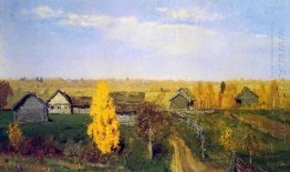 Golden Autumn Village 1889