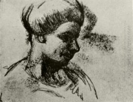 Head Of A Woman 1886