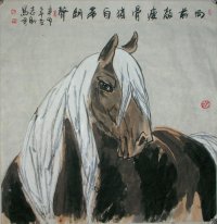 Horse - Chinees schilderij