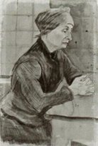 Woman With Folded Hands Half Length 1883