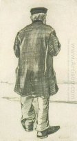 Hombre huérfano con el casquillo de espaldas 1882