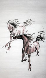 Caballo - la pintura china