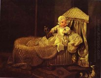 Gerard Anne Edwards In His Cradle 1733