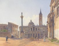 La basilique de Santa Maria Maggiore à Rome 1837