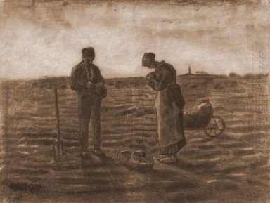 De Angelus naar Millet 1880