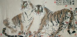 Tiger - la pintura china