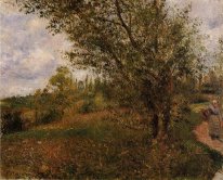 pontoise landscape through the fields 1879