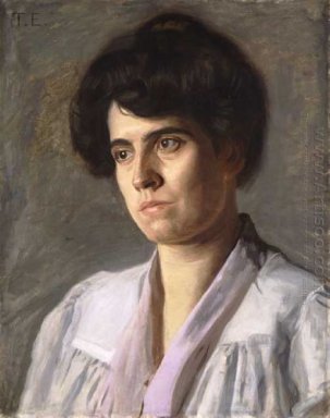 Portret van Harriet Toullec Carville