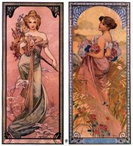 the seasons spring summer 1898