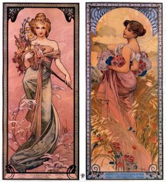 the seasons spring summer 1898