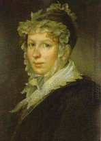 Portrait Of A Ich Tropinina The Artist S Ehefrau 1809