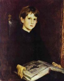 Portrait Of Michael Vasnetsov The Artist S Son 1892