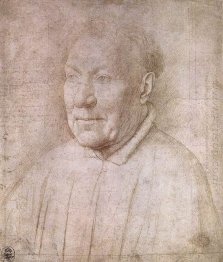 Portrait Of Cardinal Albergati 1435