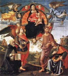 Madonna In Glory With Saints