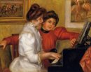 Raparigas no piano 1892