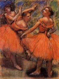 red ballet skirts