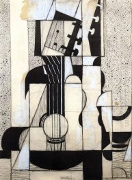 Still Life With Guitar 1913