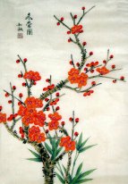 Pintura china - Plum