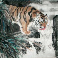 Tiger - Pintura Chinesa