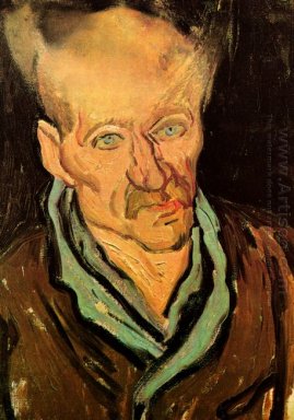 Portret van een Patint In Saint Paul Hospital 1889