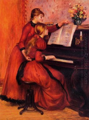 Урок фортепиано 1889