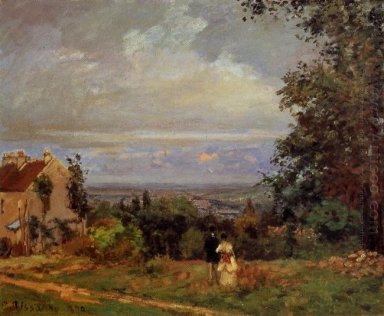 Lanskap Dekat Louveciennes 1870