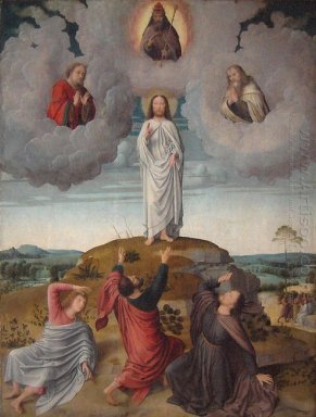 La Trasfigurazione di Cristo (pannello centrale)