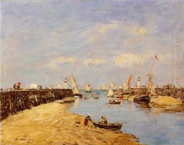 Trouville The Jetty And The Basin 1896