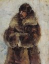 AI Surikov Con Pelliccia Studio di prendere il Town neve