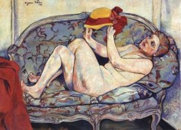 Nude Reclining On A Sofa 1928