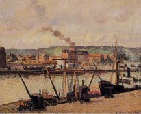 morning rouen the quays 1896