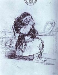 The Old Woman With A Mirror