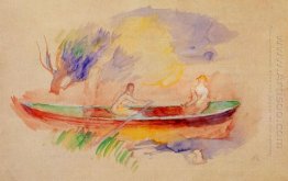 Two Women In A Rowboat 1886